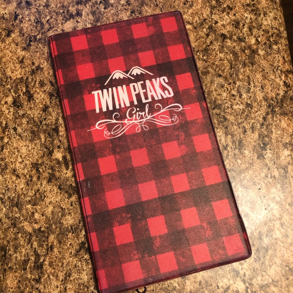 Twin Peaks Girl Lumber Jill Buffalo Plaid book